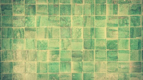 Green Tile HD Desktop Wallpaper